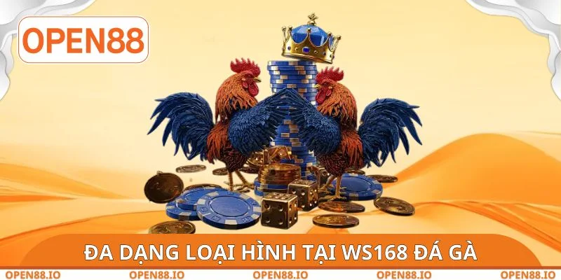 Đa dạng loại hình tại WS168 đá gà