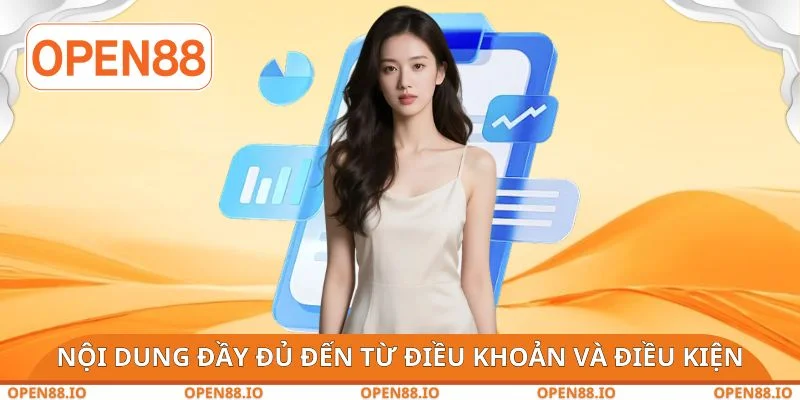 Nội dung đầy đủ đến từ điều khoản và điều kiện